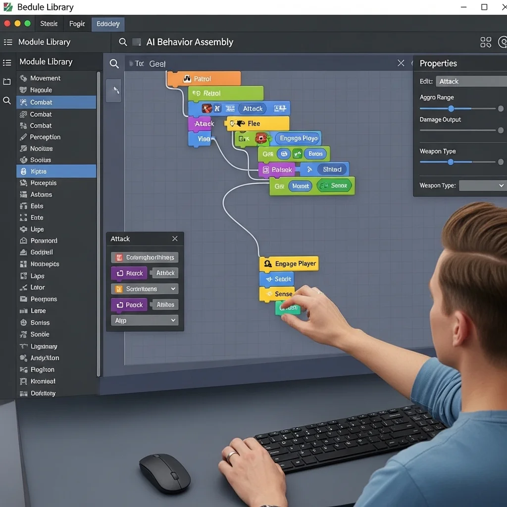 Modular AI Systems in Games