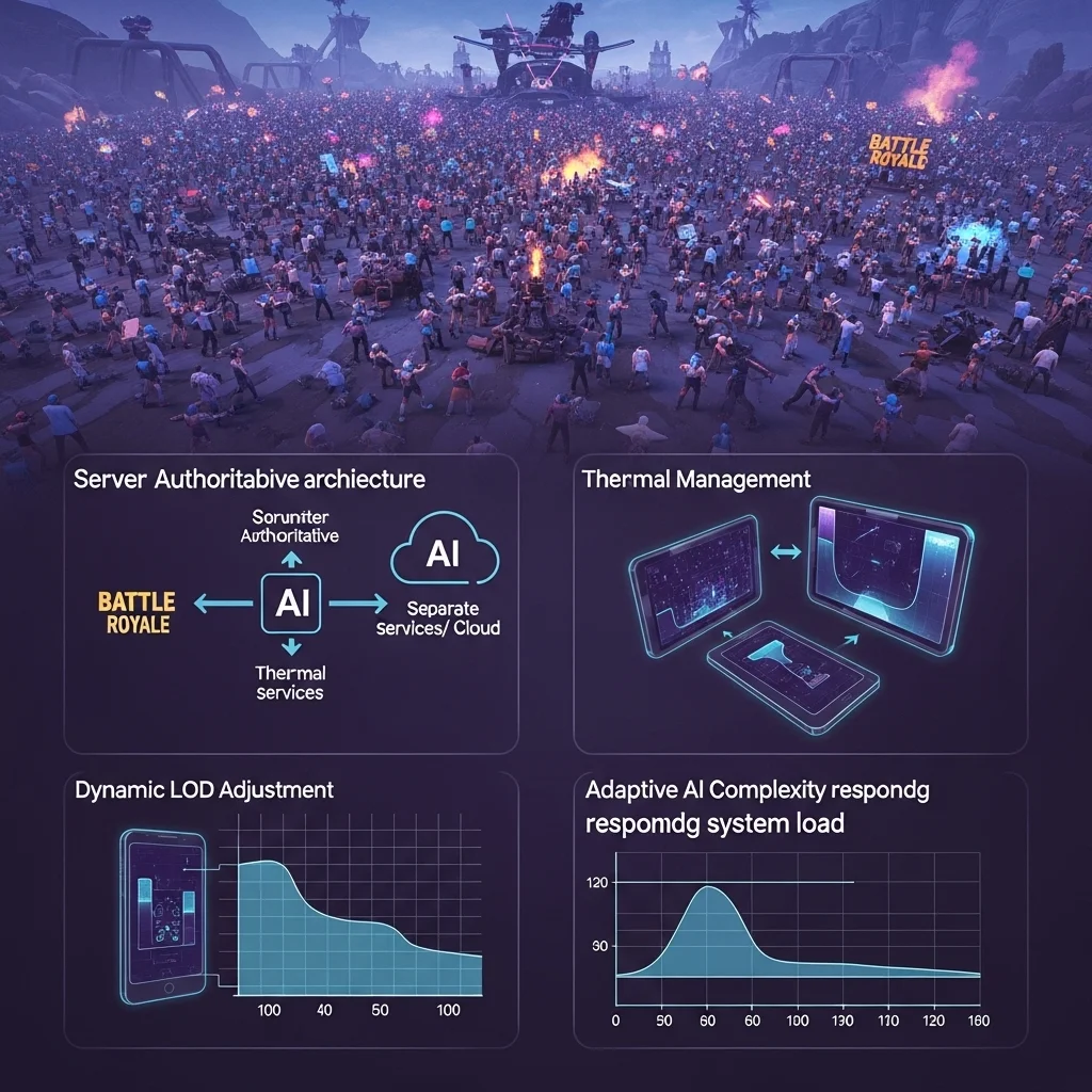 Scalable AI Systems for large Games