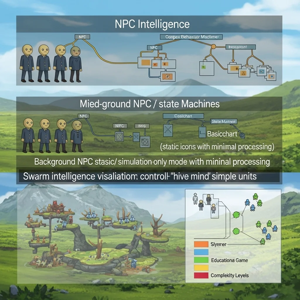 Scalable AI Systems for large Games