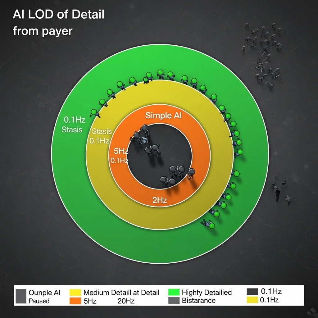 Scalable AI Systems for large Games