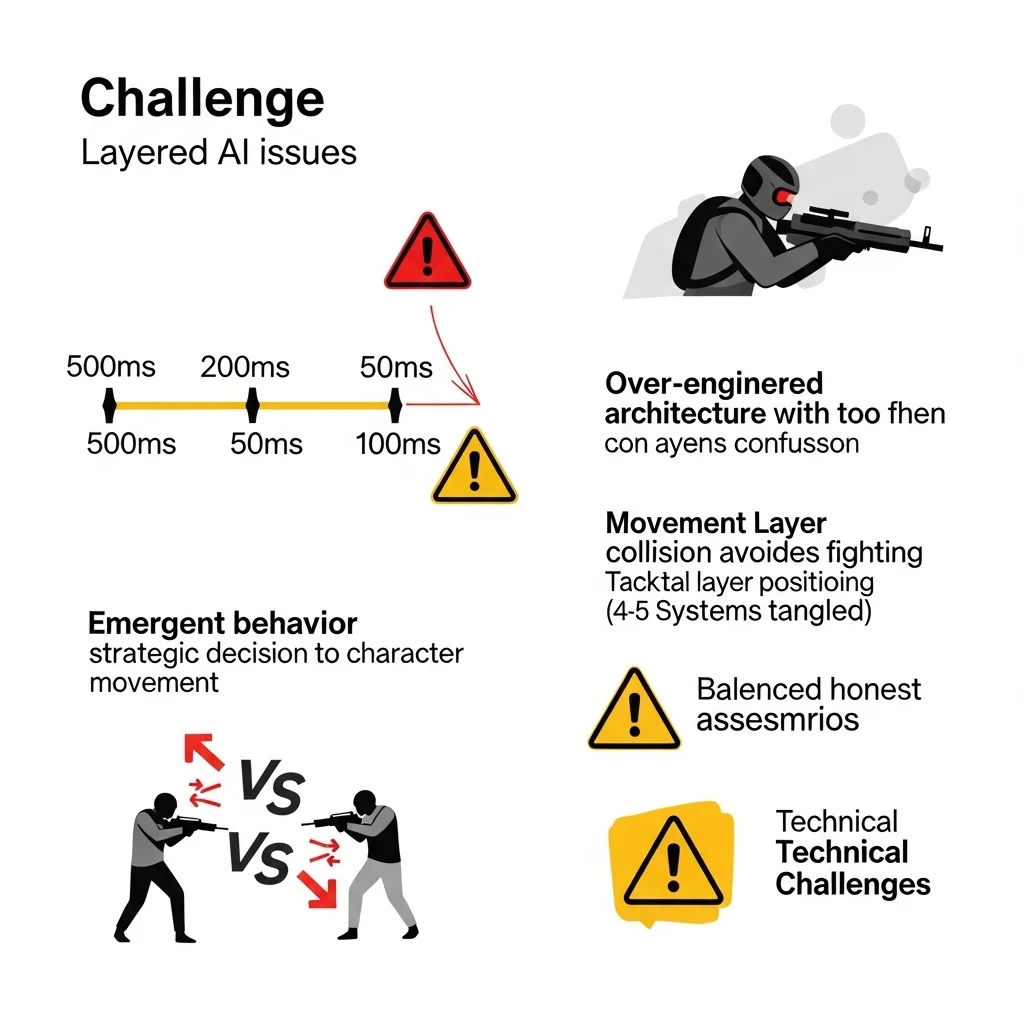 Layered AI Architecture in games