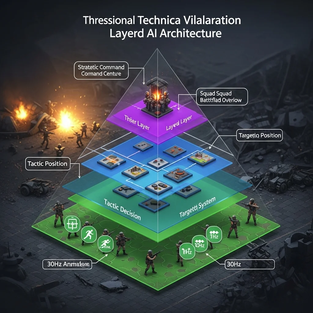 Layered AI Architecture in games